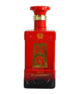 喷釉烤花仿陶酒瓶