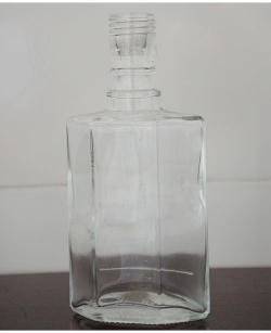 精白玻璃瓶