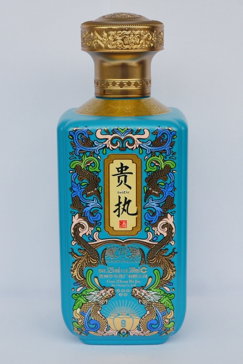 聊城彩釉酒瓶