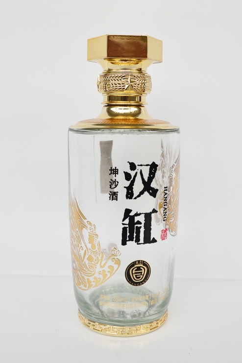 四川乳白烤花瓶