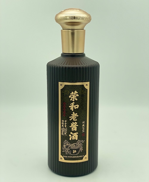 榆树喷釉酒瓶厂家